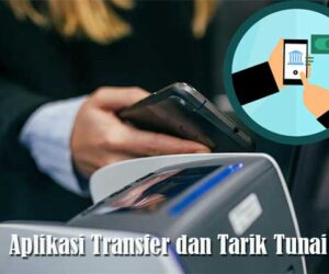 aplikasi transfer dan tarik tunai
