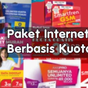 Paket Internet Berbasis Kuota