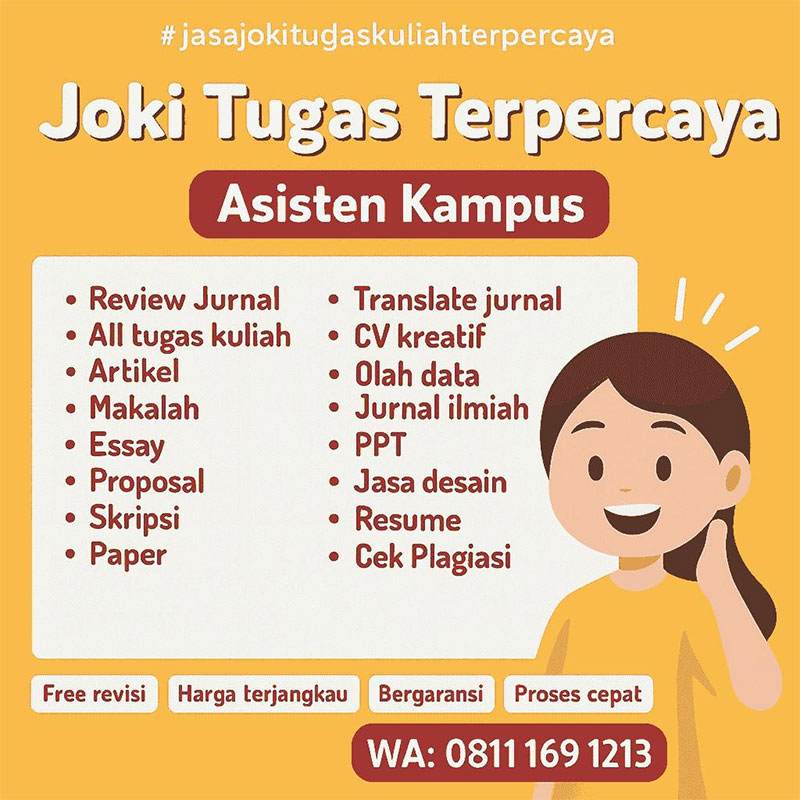 jasa joki tugas kuliah terpercaya